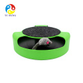 Engraçado Gato Bonito Brinquedos Cat Scratch Pad Com Mouse Chaser Kitty Scratcher Rodada Play